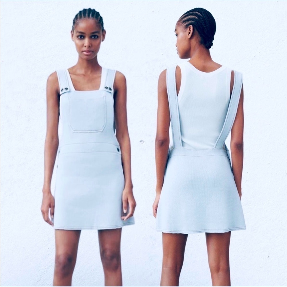 ⭐️𝅺zara knit jumper dress